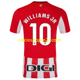 Athletic Bilbao Williams JR 10 Maglia Prima 2024/2025 Manica Corta
